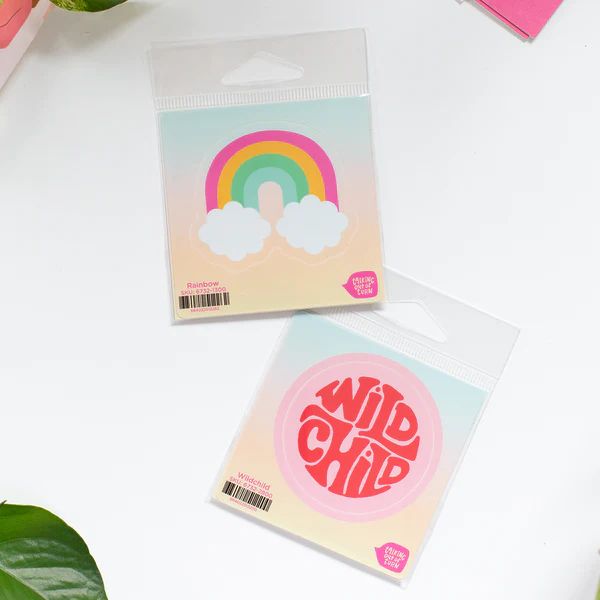 Packaged Single Stickers | Talking Out of Turn