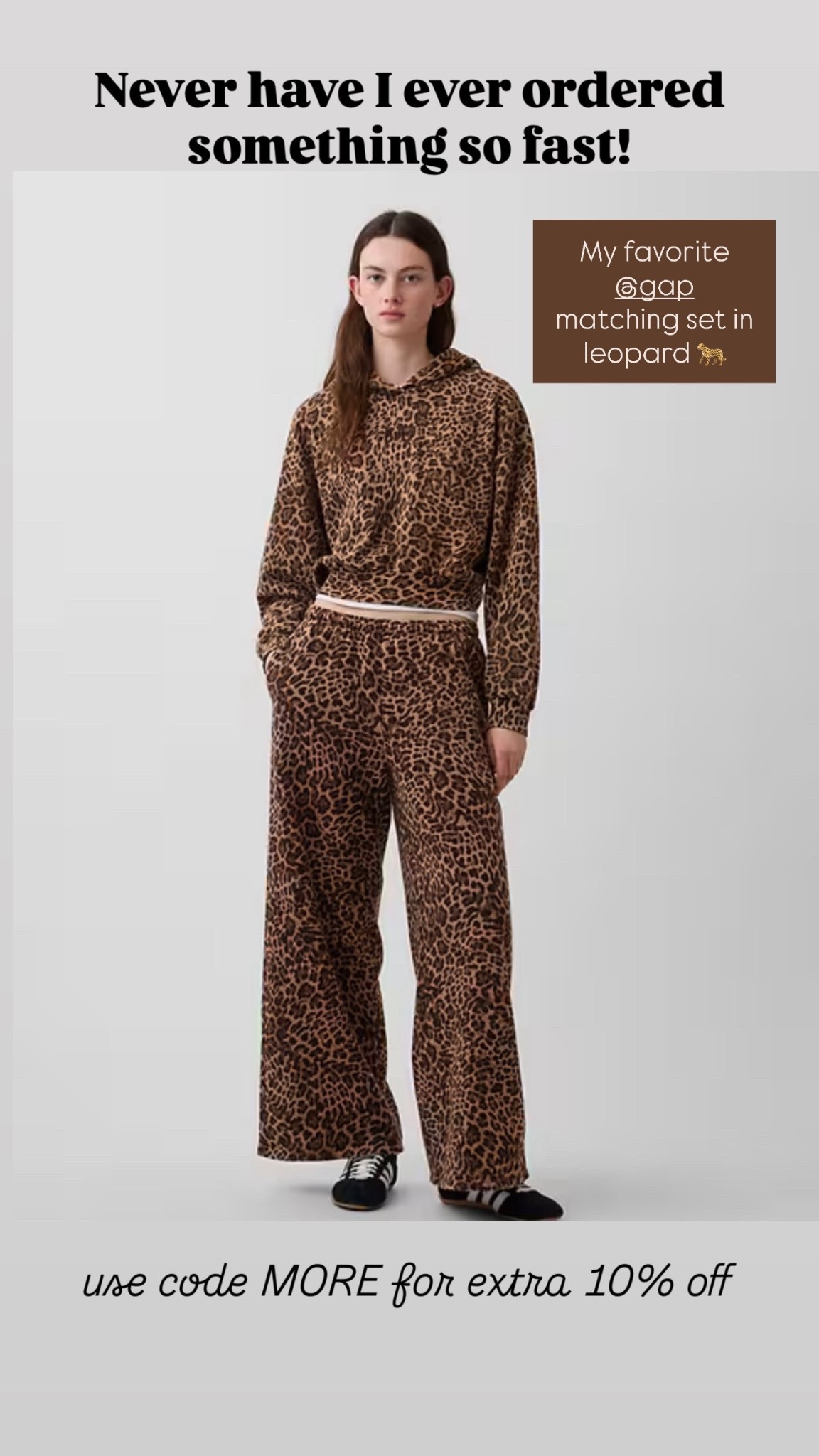 Gap matching set in leopardd

#LTKgrwm #LTKSaleAlert #LTKmomlife