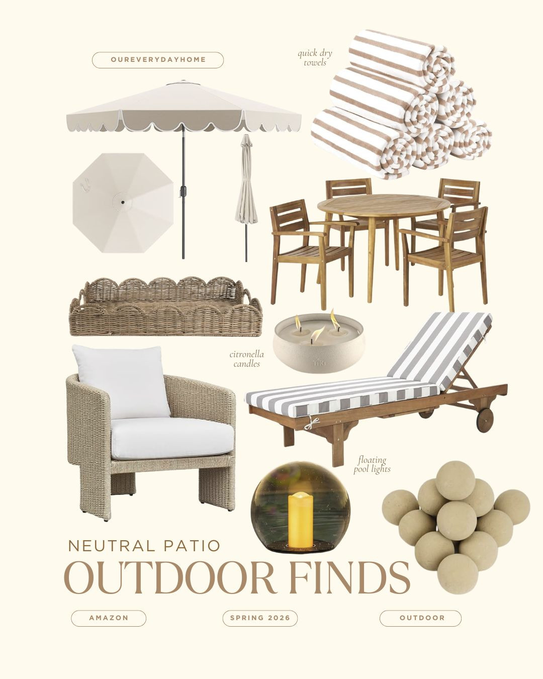 Spring patio must-haves! These finds will elevate your outdoor space. Check them out on Amazon! #springoutdoor #amazonfinds #patiofun 

 #LTKSeasonal #LTKHome #LTKSaleAlert