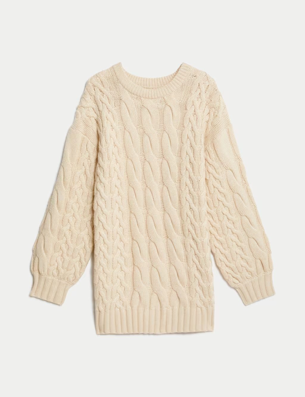 Wool Rich Textured Crew Neck Jumper | Marks & Spencer (UK)