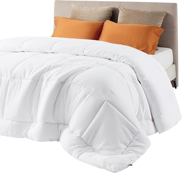Bedsure Comforter Duvet Insert - Quilted Comforters Queen Size, All Season Duvet, GentleSoft Down... | Amazon (US)