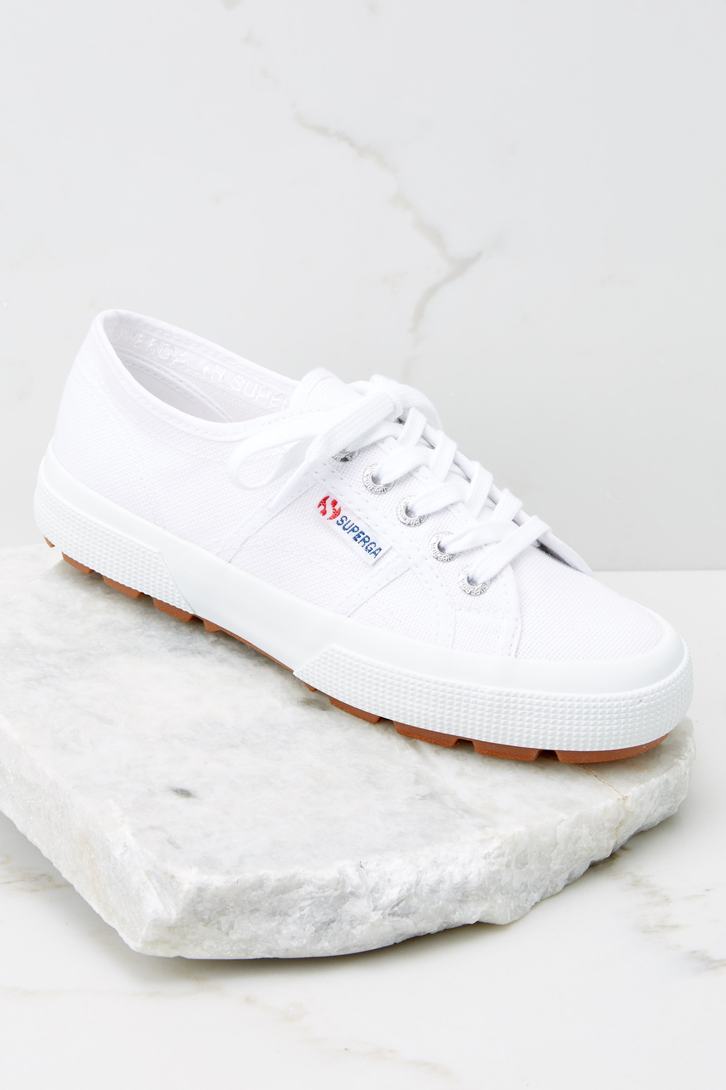 2750 Tank White Sneakers | Red Dress 