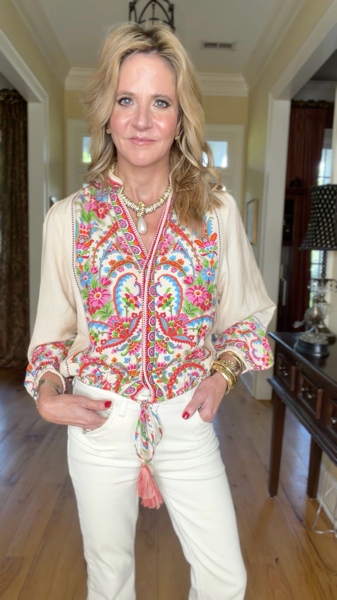 The cutest top for Spring!!

#LTKootd #LTKOver40 #LTKSeasonal