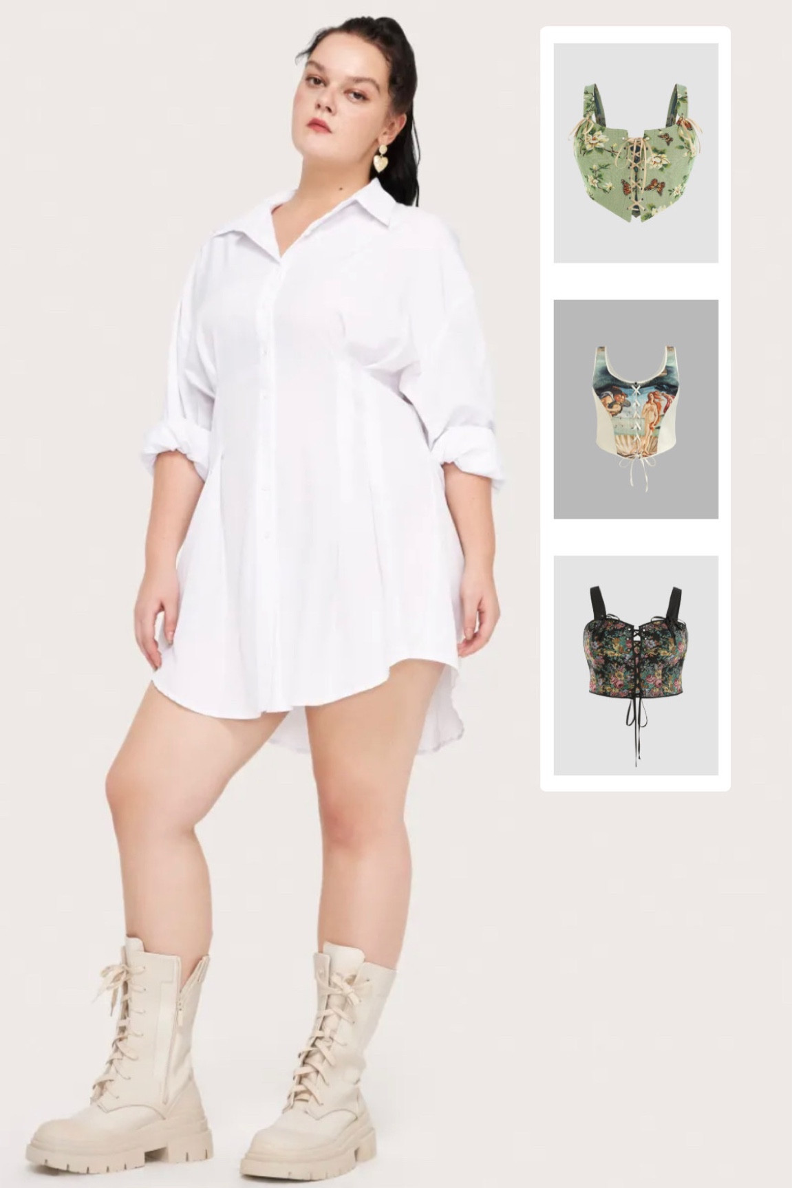 Had fun styling these pieces! 💚 layering is the most fun way to wear basics, if you ask me

#LTKU #LTKcurves #LTKstyletip