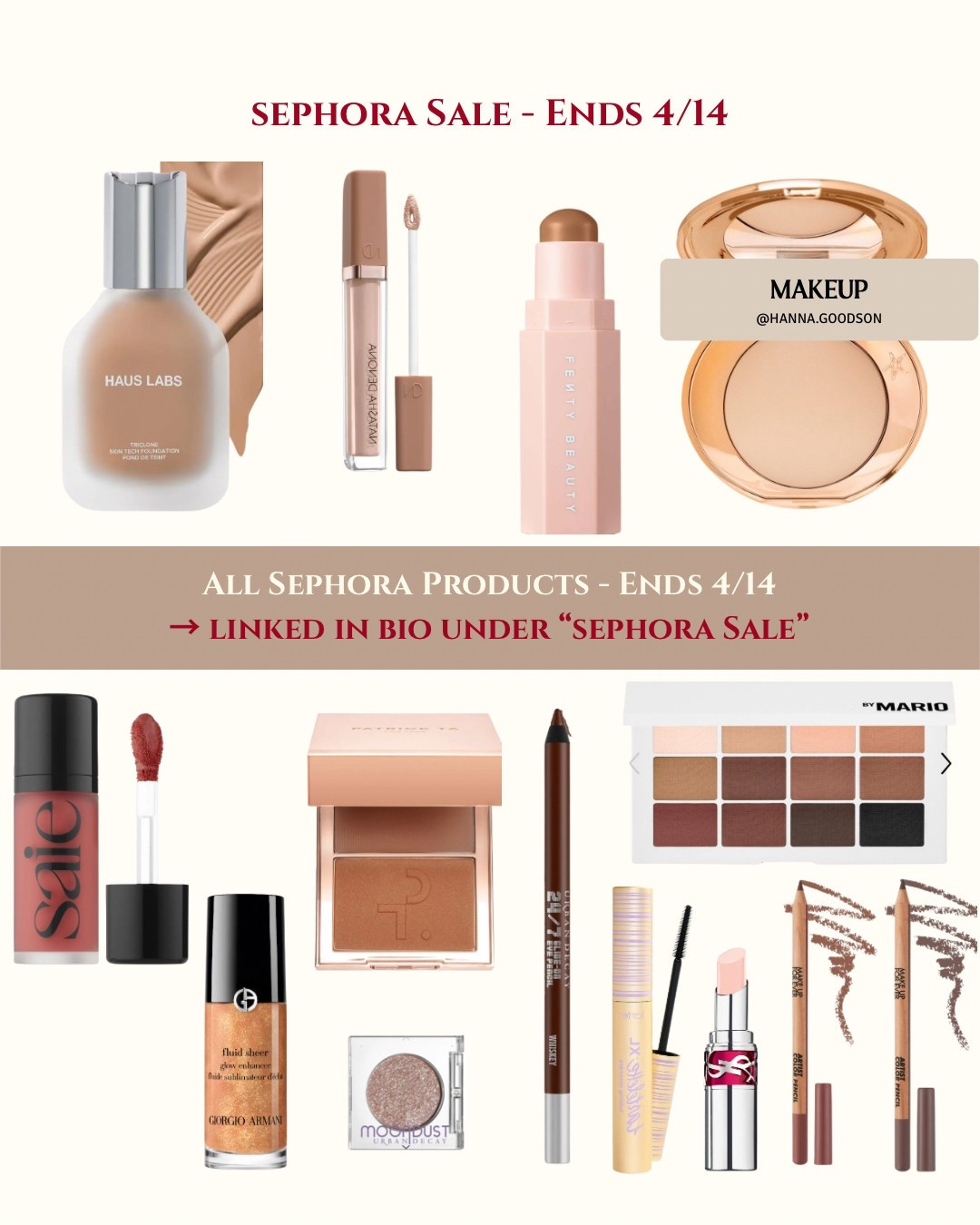 GLOSSY, BRONZED & NATURAL 🌞 | Last Chance for Sephora Sale (Ends 4/14!)  

My go-to products for a sun-kissed, no-makeup makeup look:  
- Weightless Bronzer: Blends seamlessly, zero patchiness.  
- Hydrating Gloss: Shine that lasts through coffee sips.  
- Amazing Foundation: Evens tone without masking freckles.  
- Pigmented Blush: Pinch-of-color warmth.  

All on sale - LAST DAY for Sephora Sale - 4/14. Save this post for summer-ready inspo.  

#ShopLTK #SephoraSale #Makeup #BronzedGlow #Beauty #MakeupEssentials

#LTKSaleAlert #LTKBeauty #LTKFindsUnder50