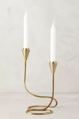 Cursive Candlestick | Anthropologie (US)