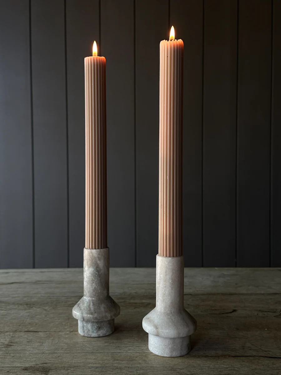 Marabelle Taper Candle Holder Set | Well Worn Interiors