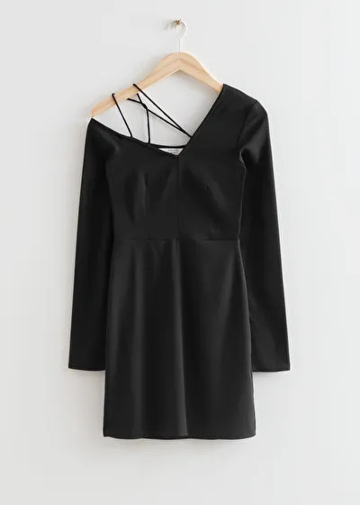 Asymmetric One-Shoulder Mini Dress | & Other Stories (EU + UK)