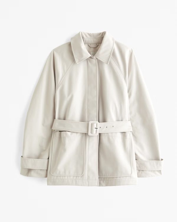 Belted Workwear Jacket | Abercrombie & Fitch (US)