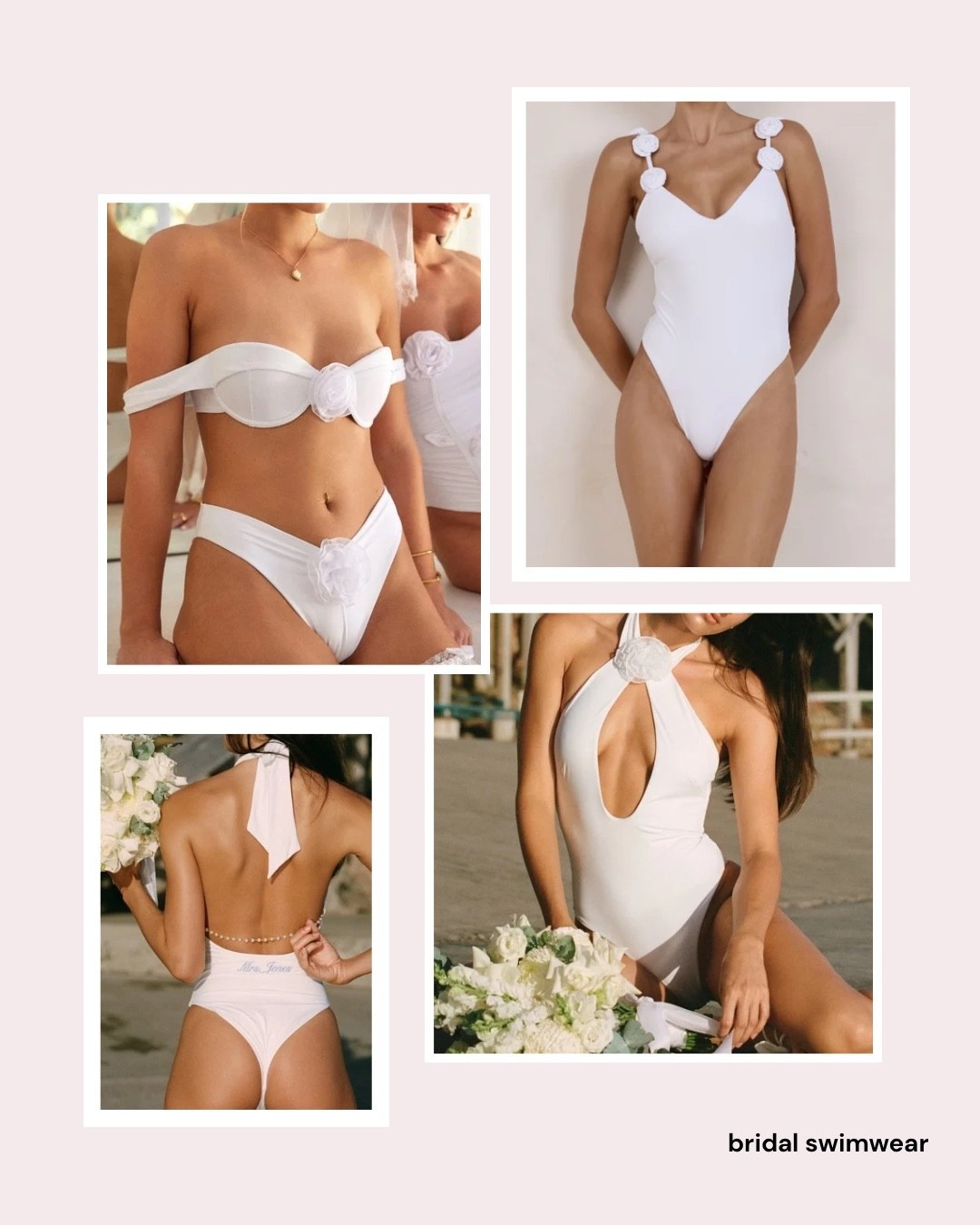 Bridal swimwear for the honeymoon, bachelorette party and destination wedding. Some is customizable see retailer for details.

#LTKTravel #LTKSwim #LTKWedding