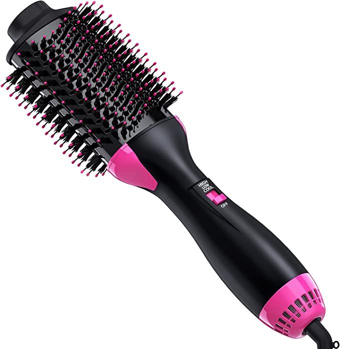 Hair Dryer Brush Blow Dryer Brush in One, 3 in 1 Hair Dryer and Styler Volumizer with Negative Io... | Amazon (US)