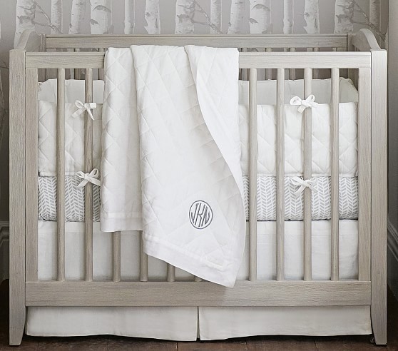 pottery barn hayden mini crib