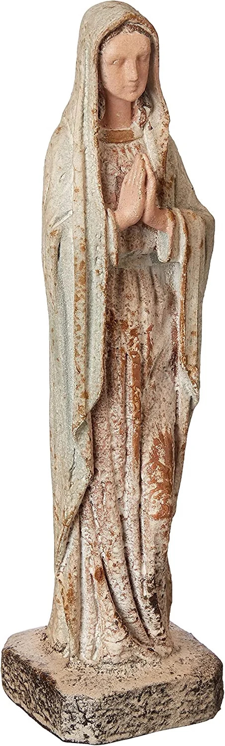 Creative Co-Op Magnesia Vintage Reproduction Virgin Mary Statue - Walmart.com | Walmart (US)