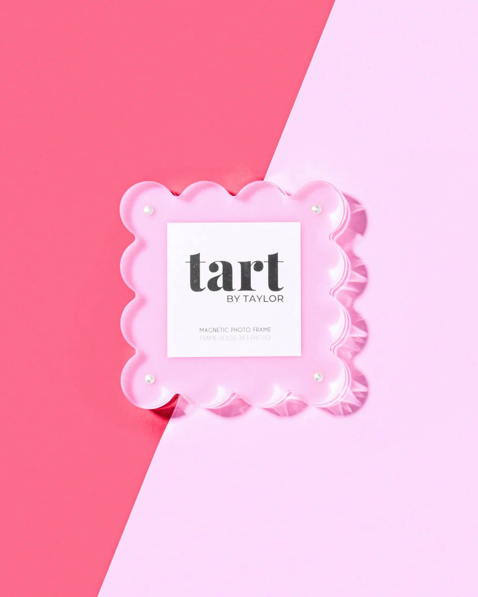 Light Pink Mini Acrylic Picture Frame | Tart By Taylor