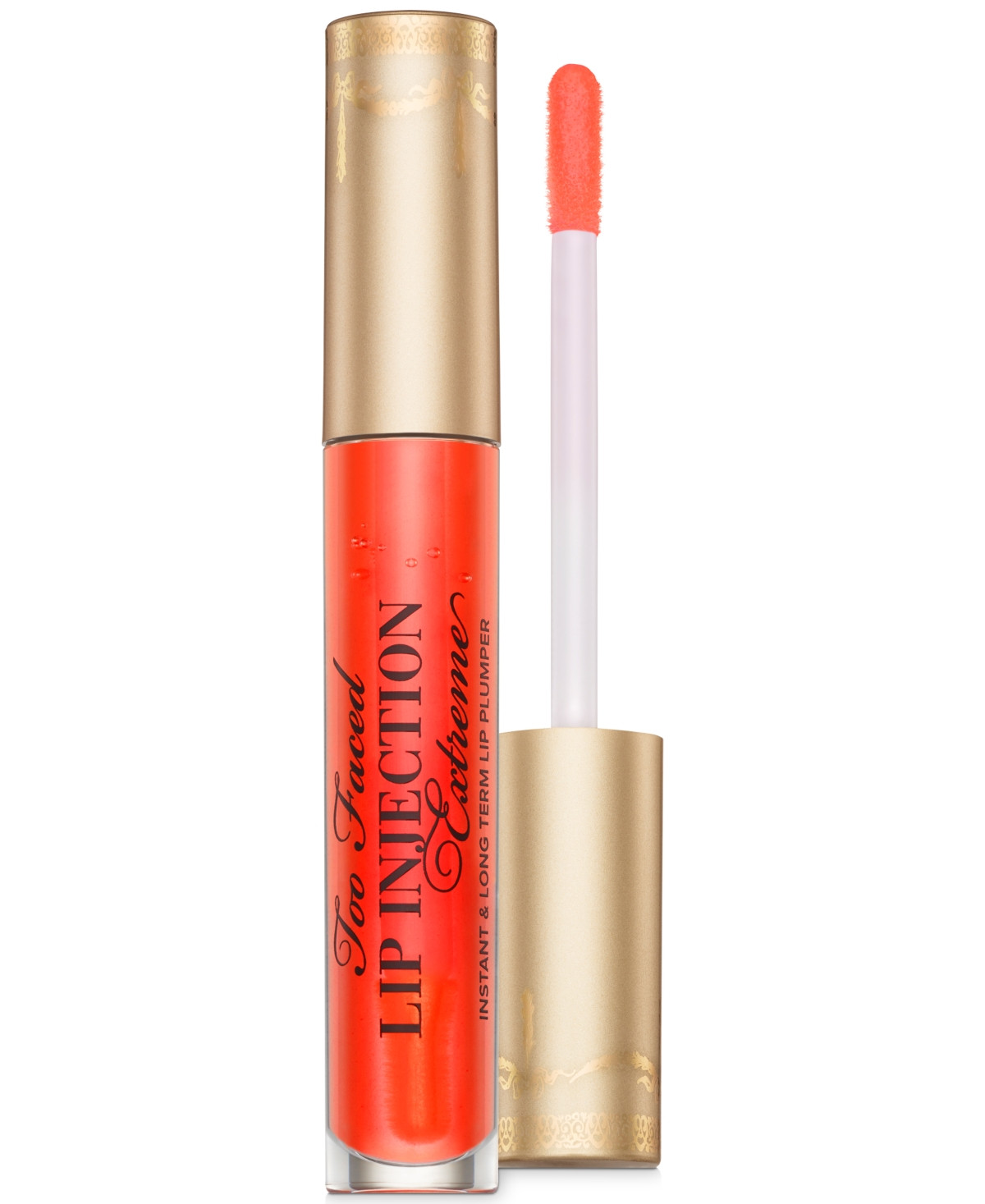 Too Faced Lip Injection Extreme Instant & Long-Term Lip Plumper - Tangerine Dream | Macy's