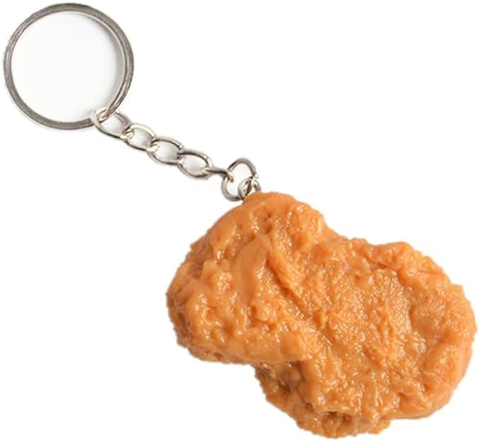 Imitation Food Keychain French Fries Chicken Nuggets Wing Food KeychainCreative KeyRing Fun for H... | Amazon (US)