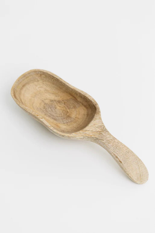 Van Oversized Wood Scoop | THELIFESTYLEDCO