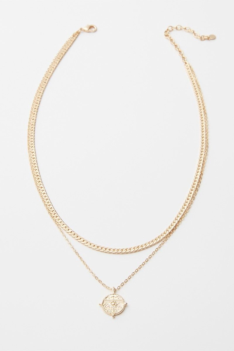 EVEREVE Nickie Snake Chain Pendant Necklace | EVEREVE | Evereve