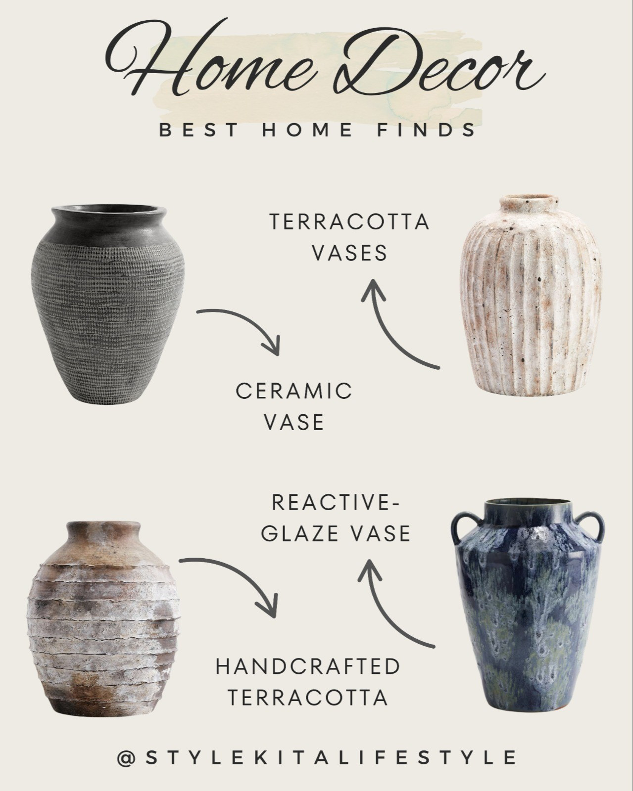 Home Decor Best Home Finds Terracotta Vases | Ceramic Vases | Handcrafted Terracotta Vases 

#LTKHome #LTKSaleAlert #LTKStyleTip