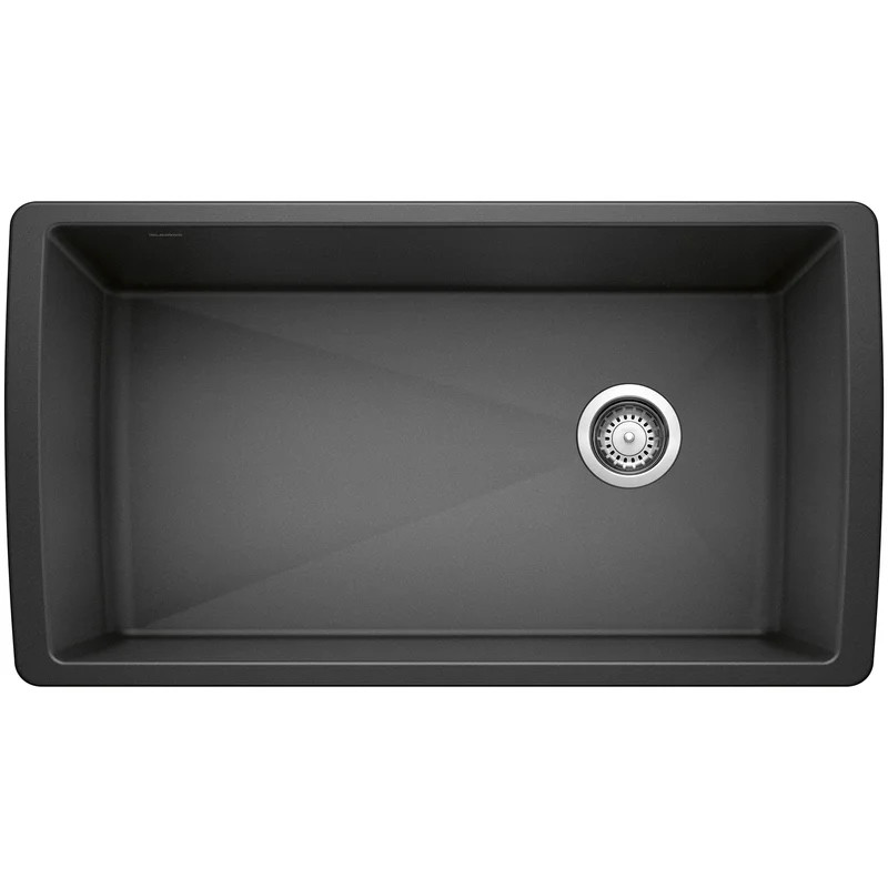 Diamond Silgranit 34" L x 19" W Undermount Kitchen Sink | Wayfair North America