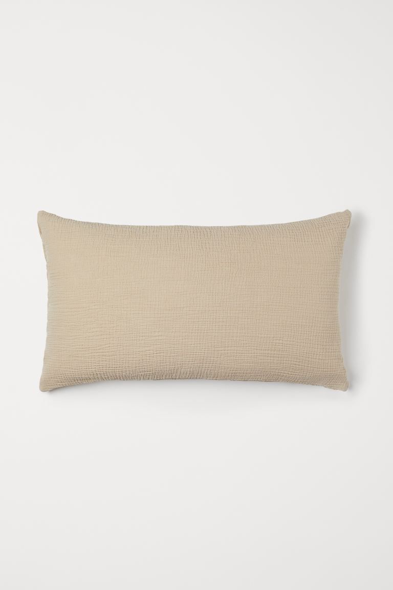 Cotton Muslin Cushion Cover | H&M (US)