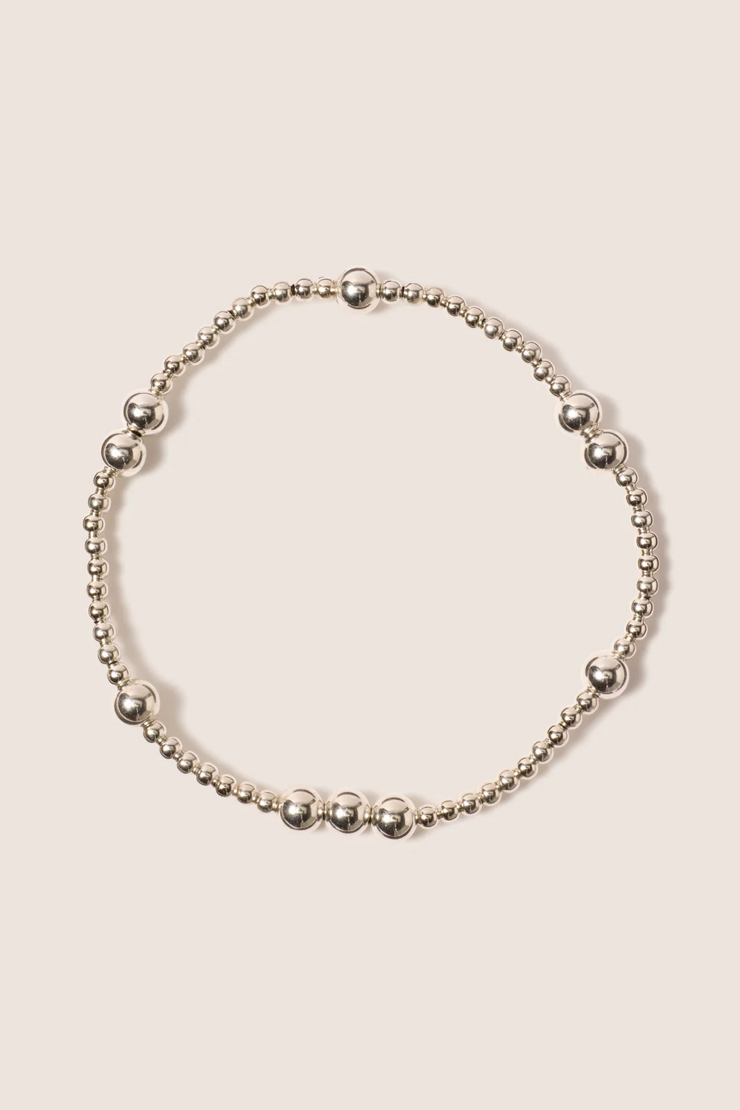 ENEWTON Women's Hope Unwritten 5mm Bead Bracelet, Silver | Evereve