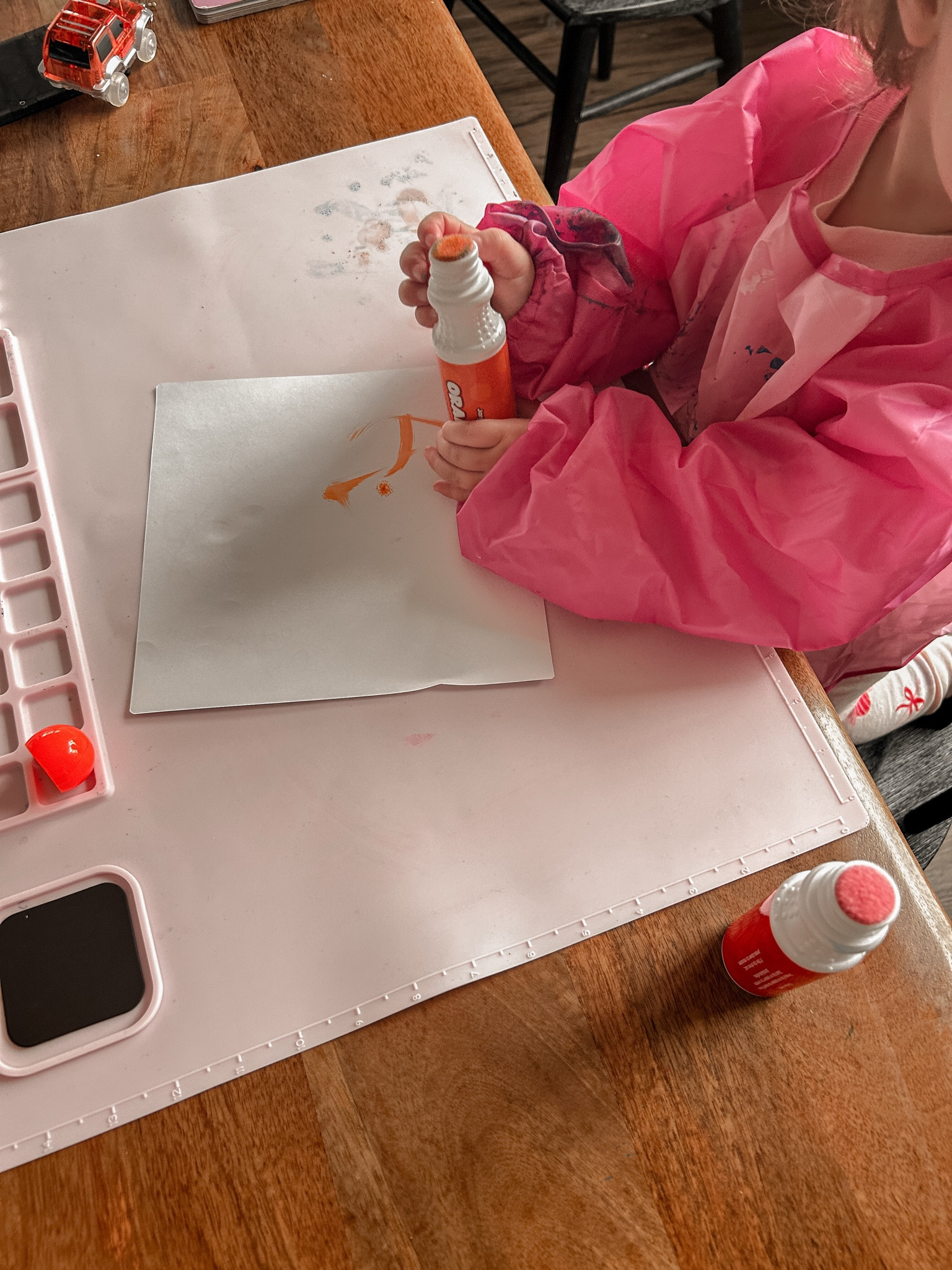 Dotting the days away 🎨 arts and crafts, paint activities for kids, no mess, toddler, painting, Amazon craft fines, Amazon, dot markers, silicone, paint mat, easy to clean kids activity, girl Mom, Mom of two ￼￼

#LTKSeasonal #LTKmomlife #LTKKids