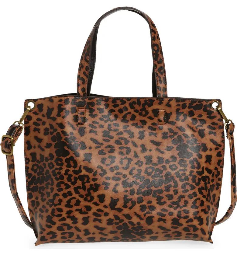 Mini Reversible Faux Leather Tote & Wristlet | Nordstrom