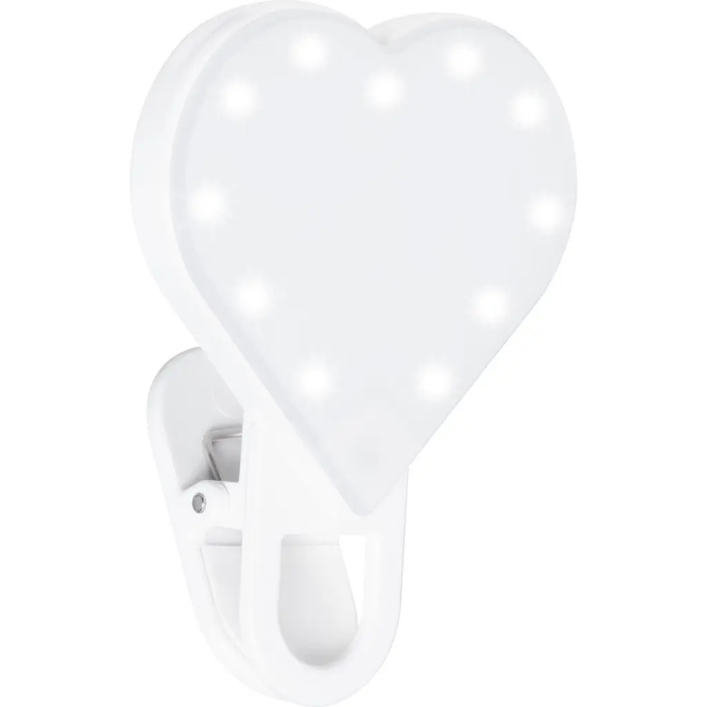 Riki Loves Riki *RIKI Sweetheart Selfie Device & Mirror in White at Nordstrom | Nordstrom