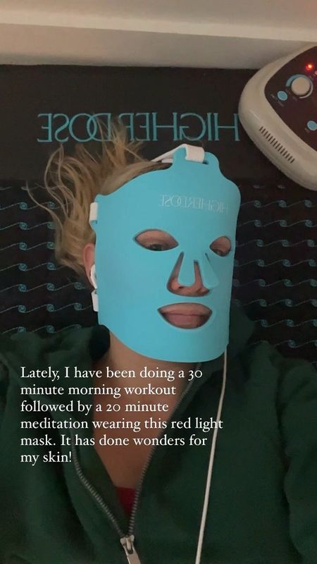 20% off ends today! 
Higher dose red light face mask and glow serum have transformed my skin. My morning routine - 30 minute workout, prep face with glow serum, red light face mask on a PEMF mat along with breathing and meditation. 
Love, Claire Lately

One skin, beauty, wellness, copper dry brush, magnesium, holiday gift idea, cyber week 

#LTKCyberWeek #LTKsalealert #LTKfitness