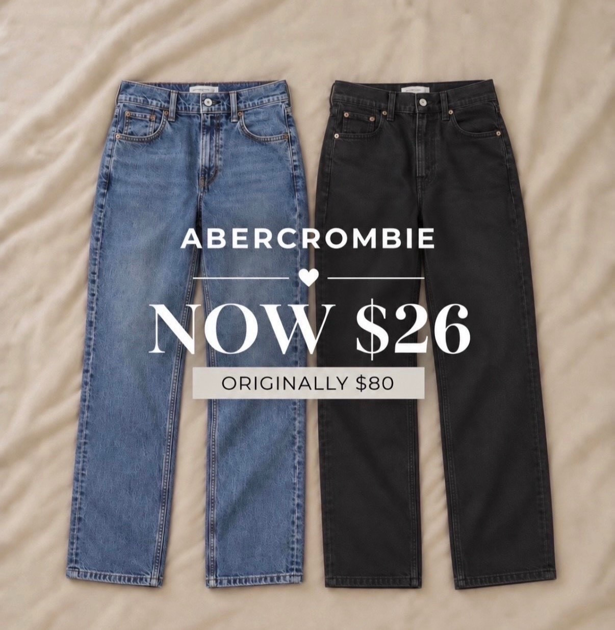 Major deal on this denim!!
Abercrombie
Sale finds

#LTKootd #LTKgrwm #LTKSaleAlert