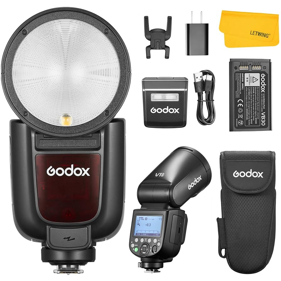 GODOX V1 Pro S V1Pro-S Flash for Sony, 2.4G TTL Round Head Camera Flash HSS 1/8000s, 2980mAh Li-i... | Amazon (US)