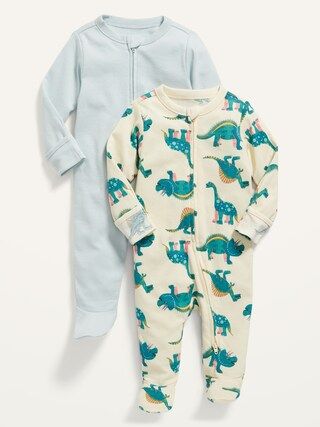 Sleep & Play Footed One-Piece 2-Pack for Baby | Old Navy (US)