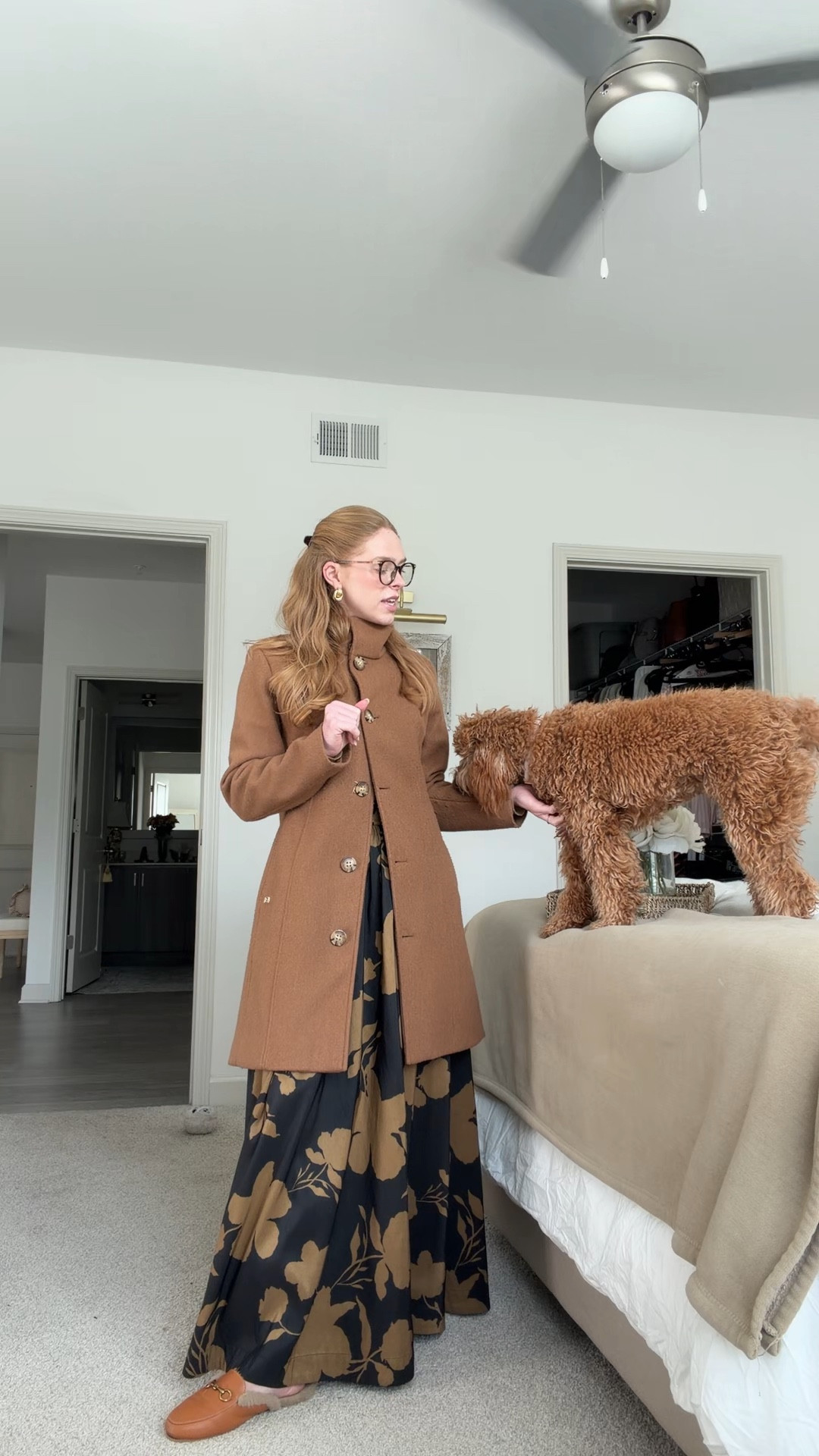 Perfect brown coat for a fun outfit on a chilly day in Charleston

#LTKootd #LTKWorkwear #LTKFindsUnder100