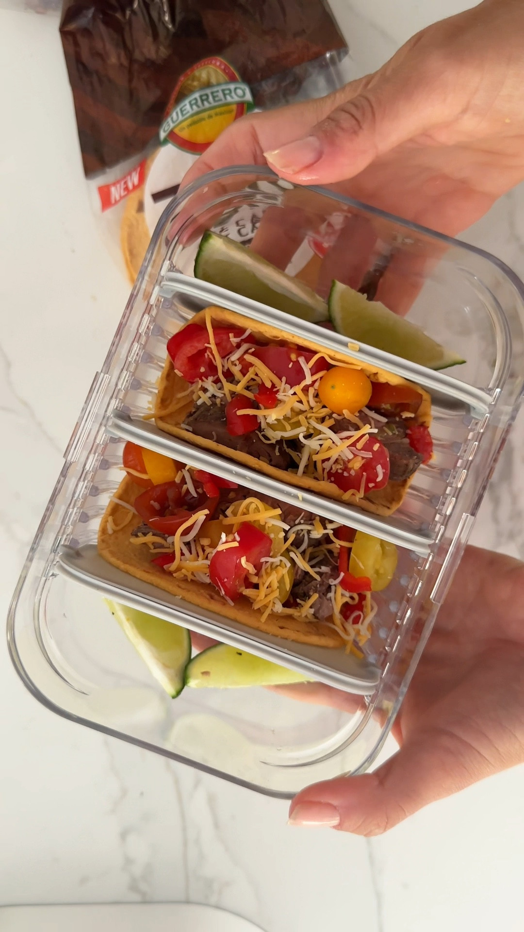 These Amazon meal prep containers are adjustable and are perfect for tacos to hold their shape and also separating snacks or sides with your food! 

#LTKFitness #LTKFind #LTKhome
