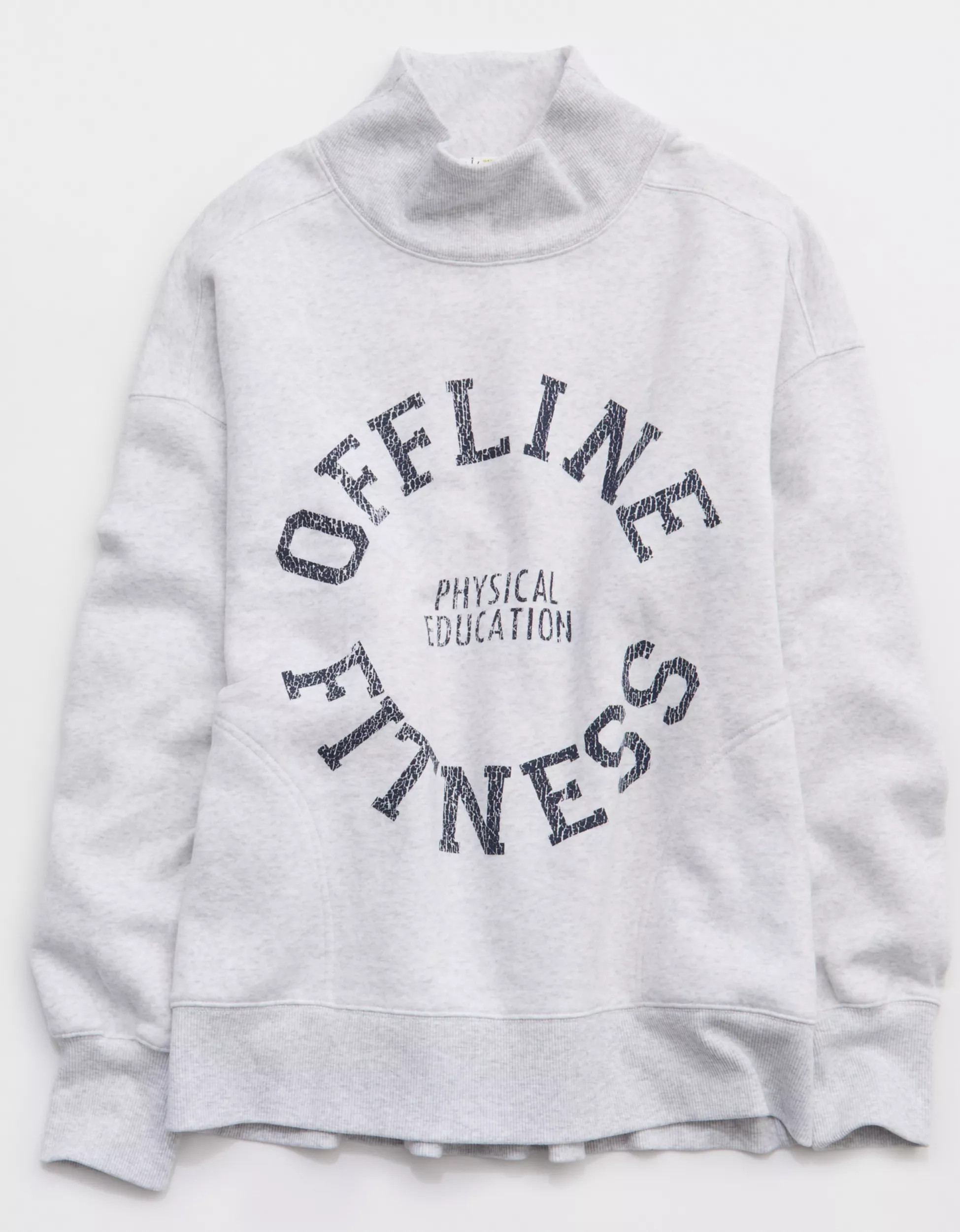 OFFLINE By Aerie Cloud Fleece Oversized Mockneck Sweatshirt | Aerie