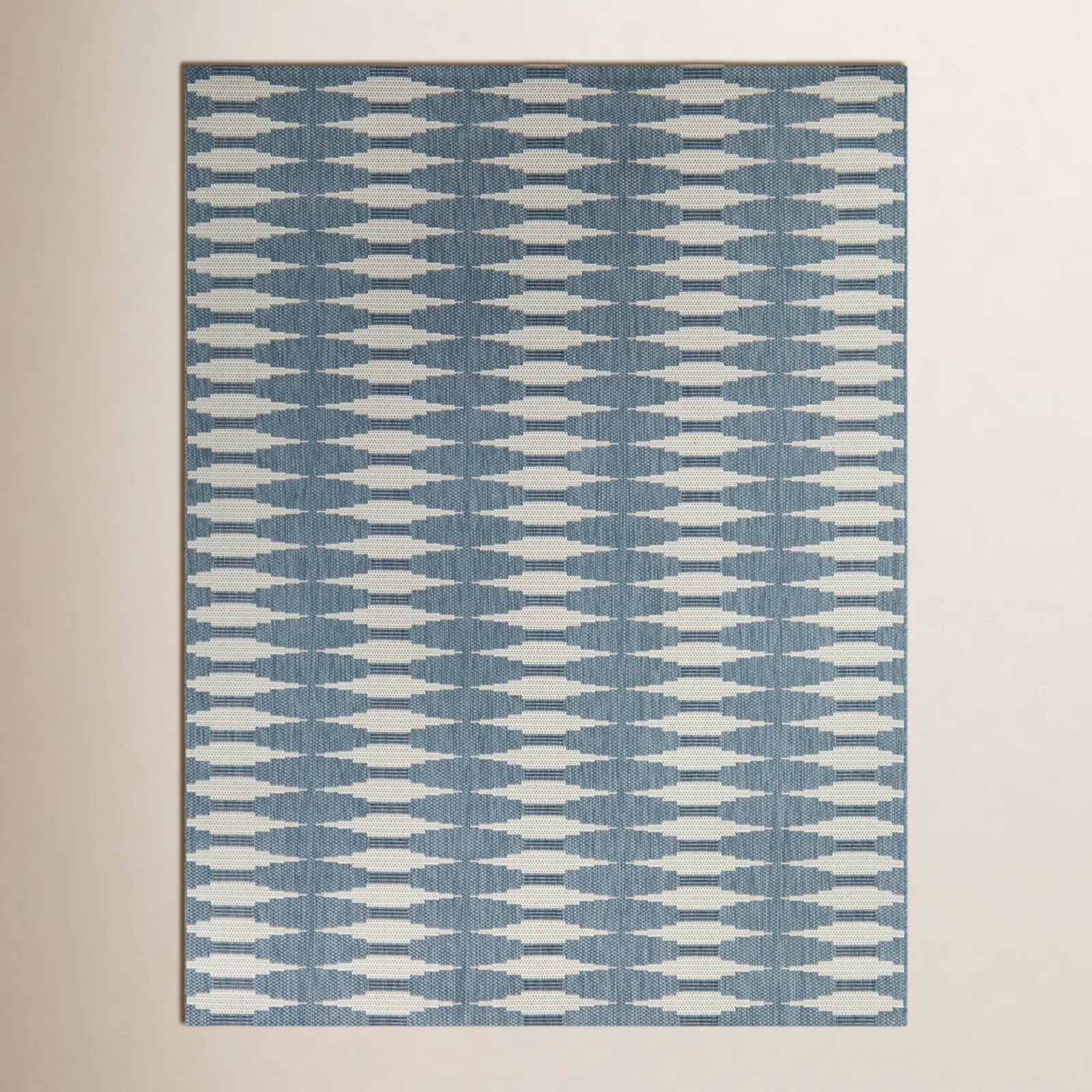 Geneva Blue Indoor/Outdoor Rug | Birch Lane