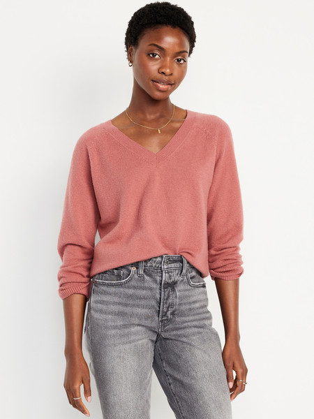 SoSoft Loose V-Neck Sweater | Old Navy (US)