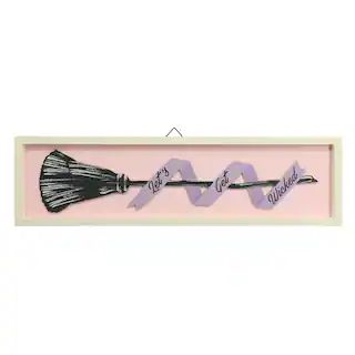 Pink Broom Wall Sign by Ashland® | Michaels Stores
