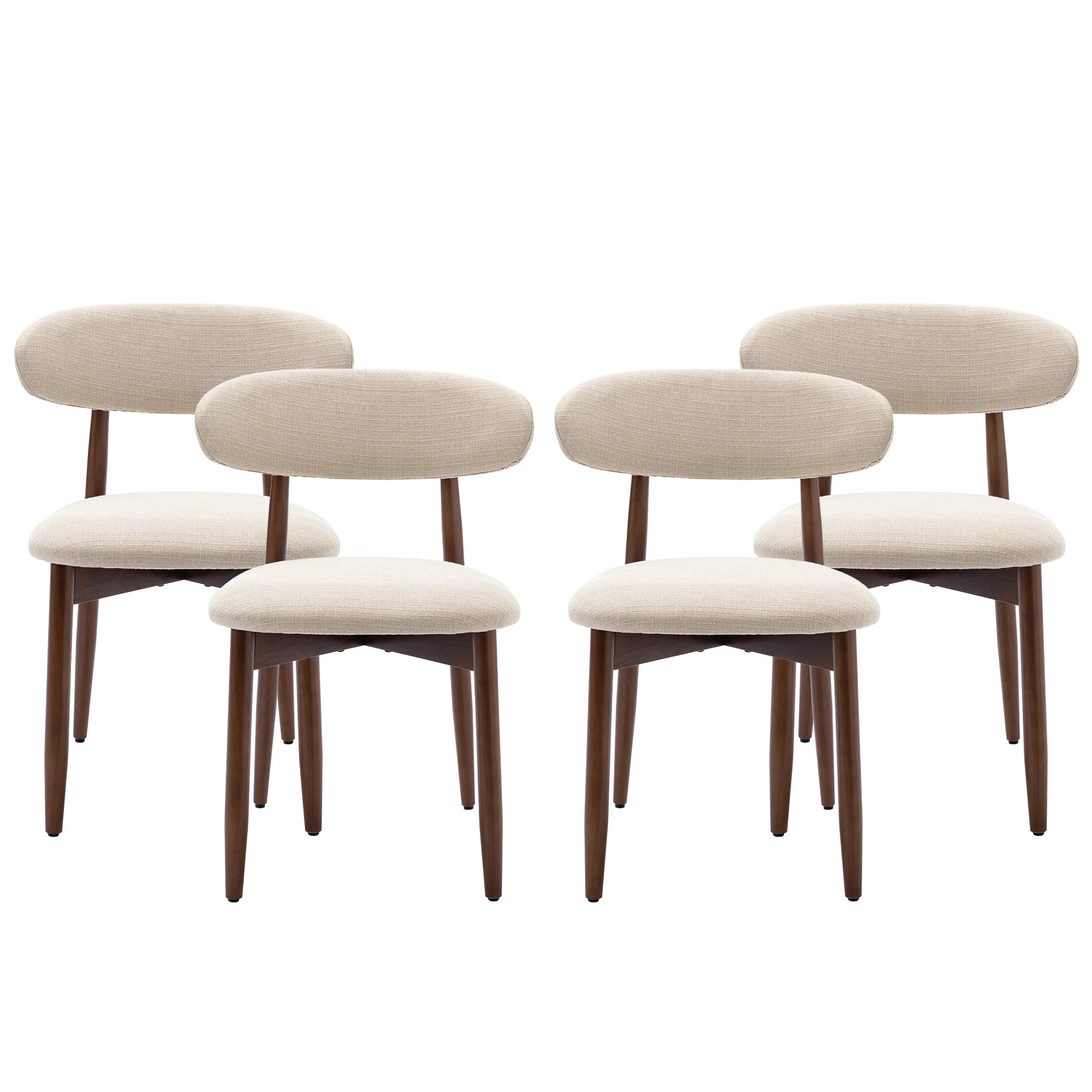 Corrigan Studio® Vannie Upholstered Solid Wood Side Chair Dining Chair & Reviews | Wayfair | Wayfair North America