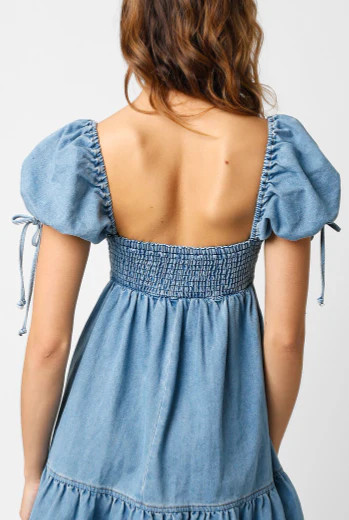 Denim Tie Dress | The Collection Texas