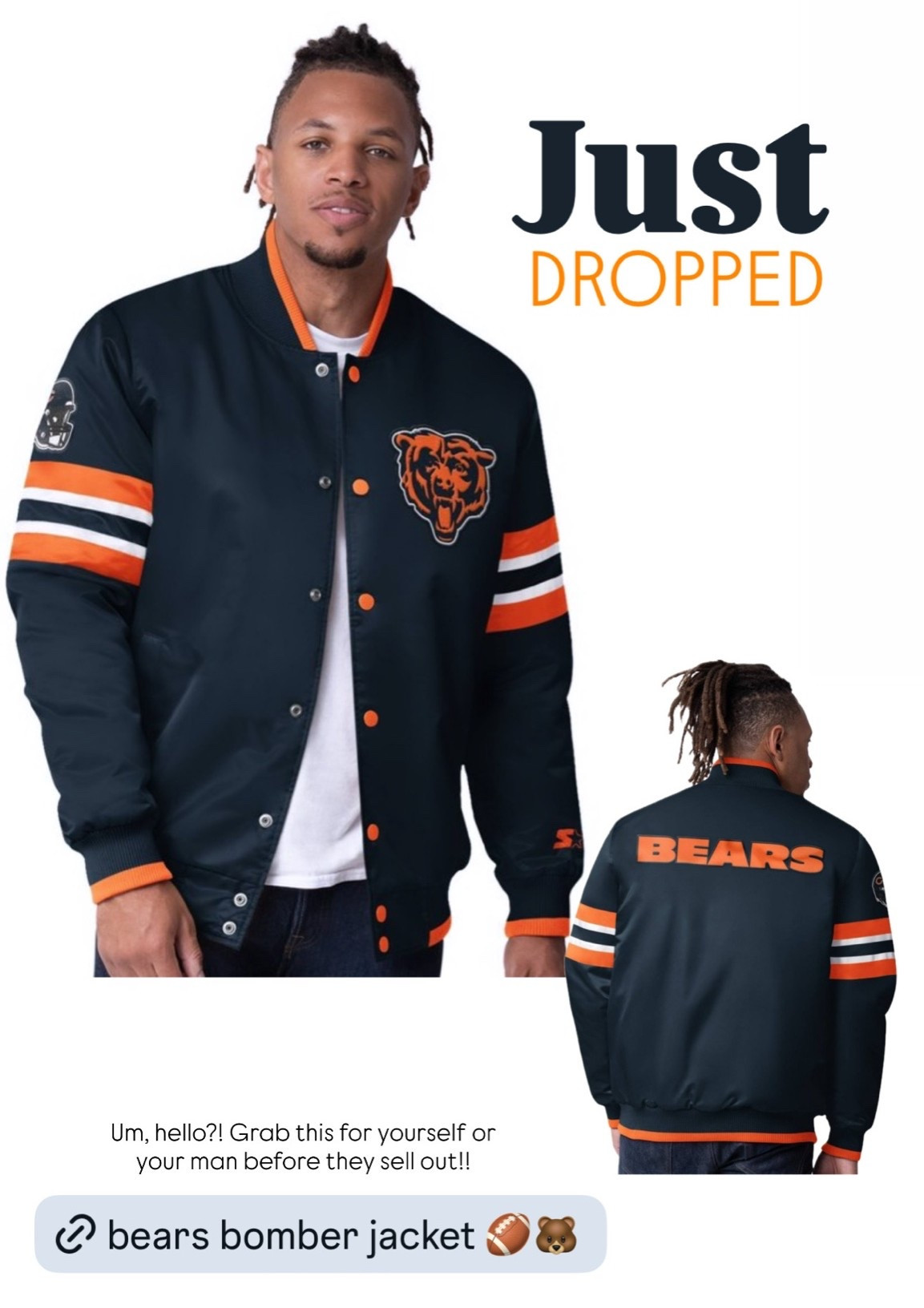 Da Bears 🏈🐻🧡💙 Linking up so many good NFL finds! These WILL sell out!

#LTKWorkwear #LTKSwim #LTKWedding #LTKHome #LTKBaby #LTKMens #LTKSaleAlert #LTKU #LTKBeauty #LTKBump #LTKOver40 #LTKTravel #LTKSeasonal #LTKKids #LTKMidsize #LTKActive #LTKPetite #LTKdayinmylife #LTKgrwm #LTKootd #LTKfitnessgoals #LTKmomlife #LTKmorningroutine #LTKselfcare #LTKstorytime #LTKfoodie #LTKvlog #LTKTall
