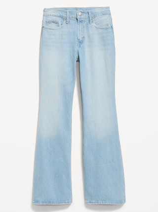 Mid-Rise Loose Boot-Cut Jeans | Old Navy (US)