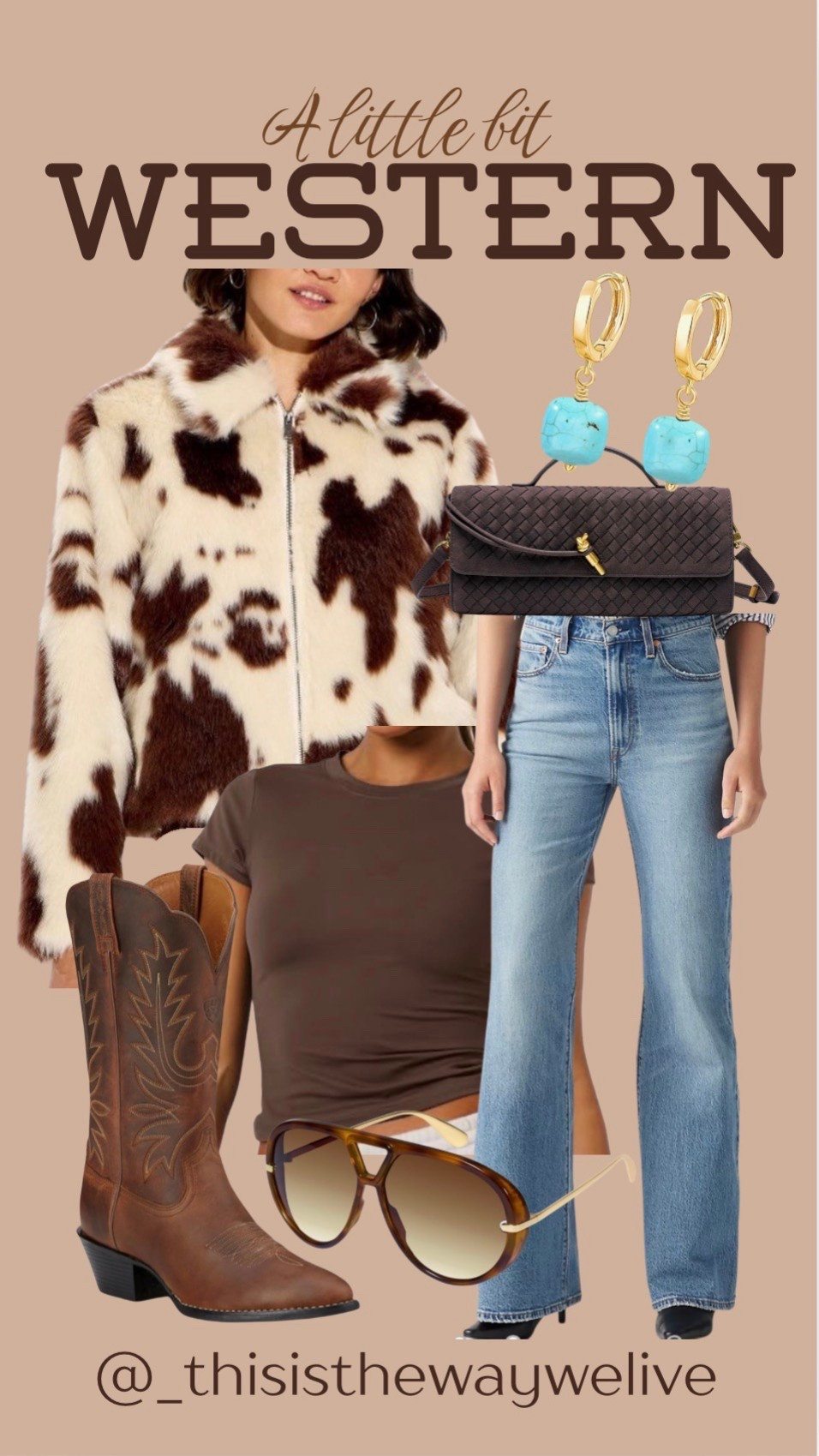 Don’t we all love a western look? 
This faux fur coat… 🥰

#LTKootd #LTKmomlife #LTKOver40