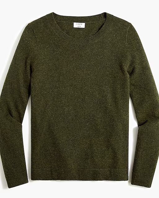 Cotton-wool blend Teddie sweater | J.Crew Factory