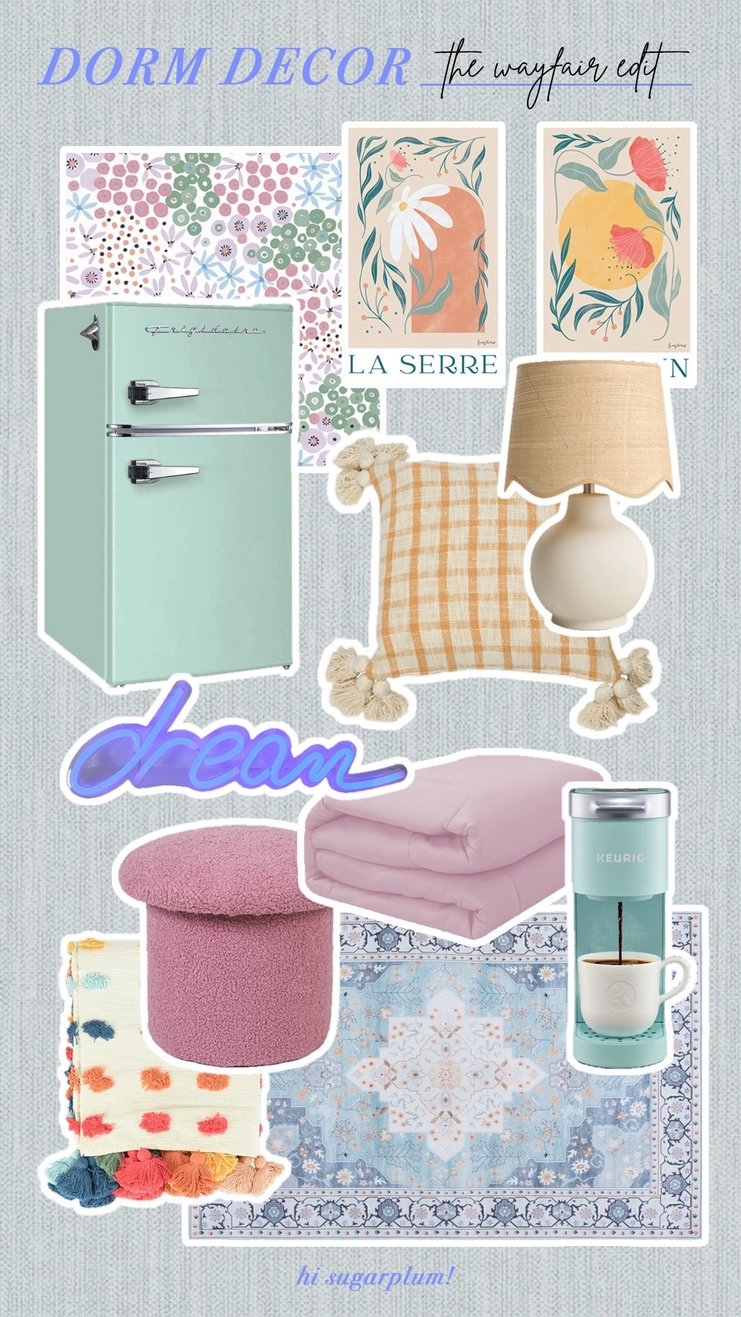 These are great finds for back to school and to great accessories to decorate the college dorm room. 
#wayfair #ad @wayfair @shop.LTK #liketkit #LTKSeasonal #LTKHome #LTKParties

#LTKSeasonal #LTKHome #LTKU