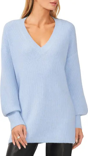 V-Neck Tunic Sweater | Nordstrom