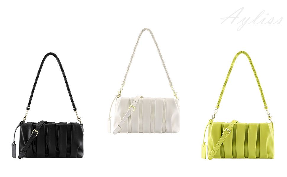 Ayliss Women's Small Crossbody Handbag Purse Clutch Tote Shoulder Handbag PU Leather Hobo Pouch Fash | Amazon (US)