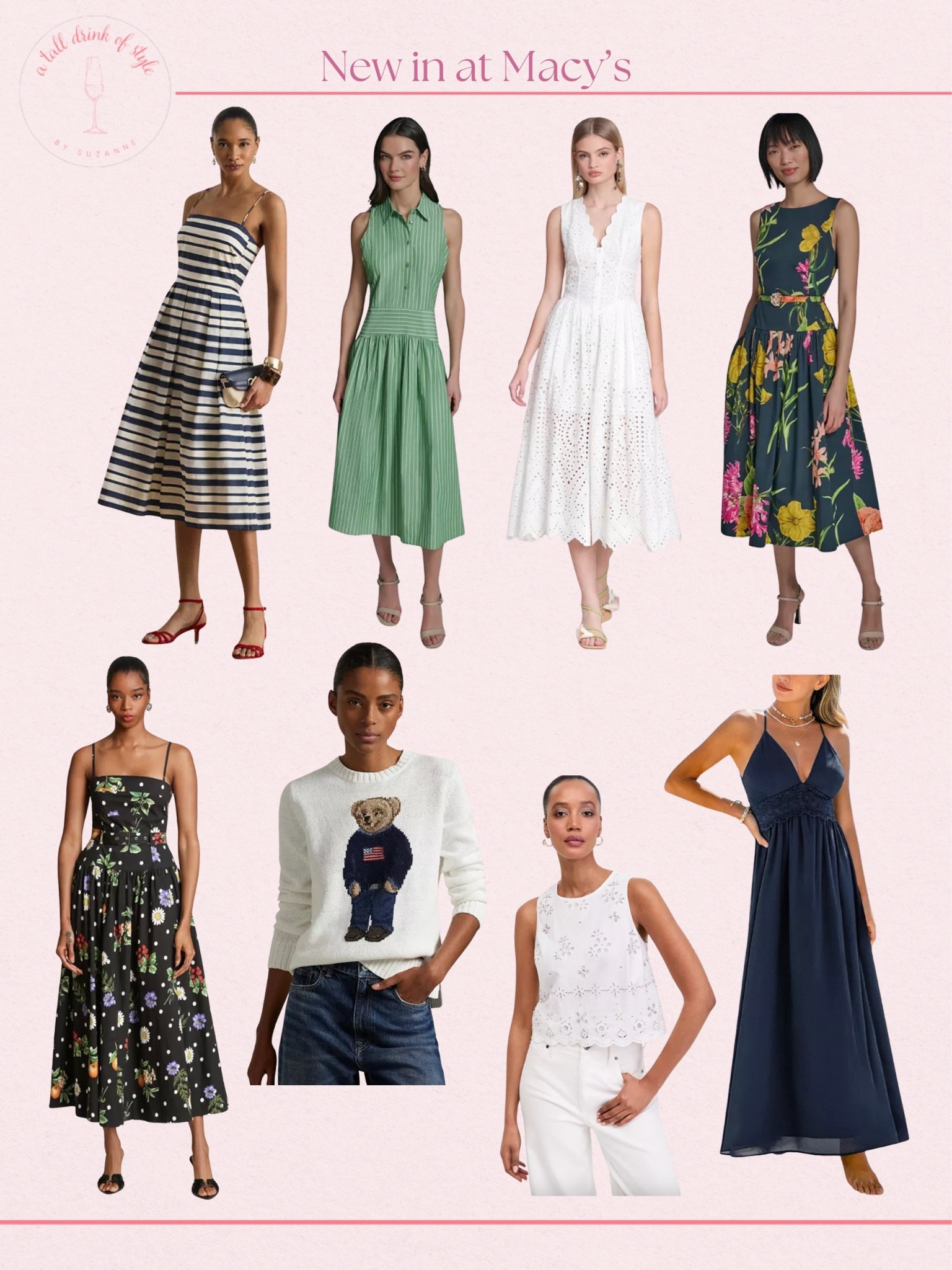 New spring and summer styles in at Macy’s. These dresses would be great for Mother’s day!

#LTKMothersDay #LTKSeasonal #LTKTall