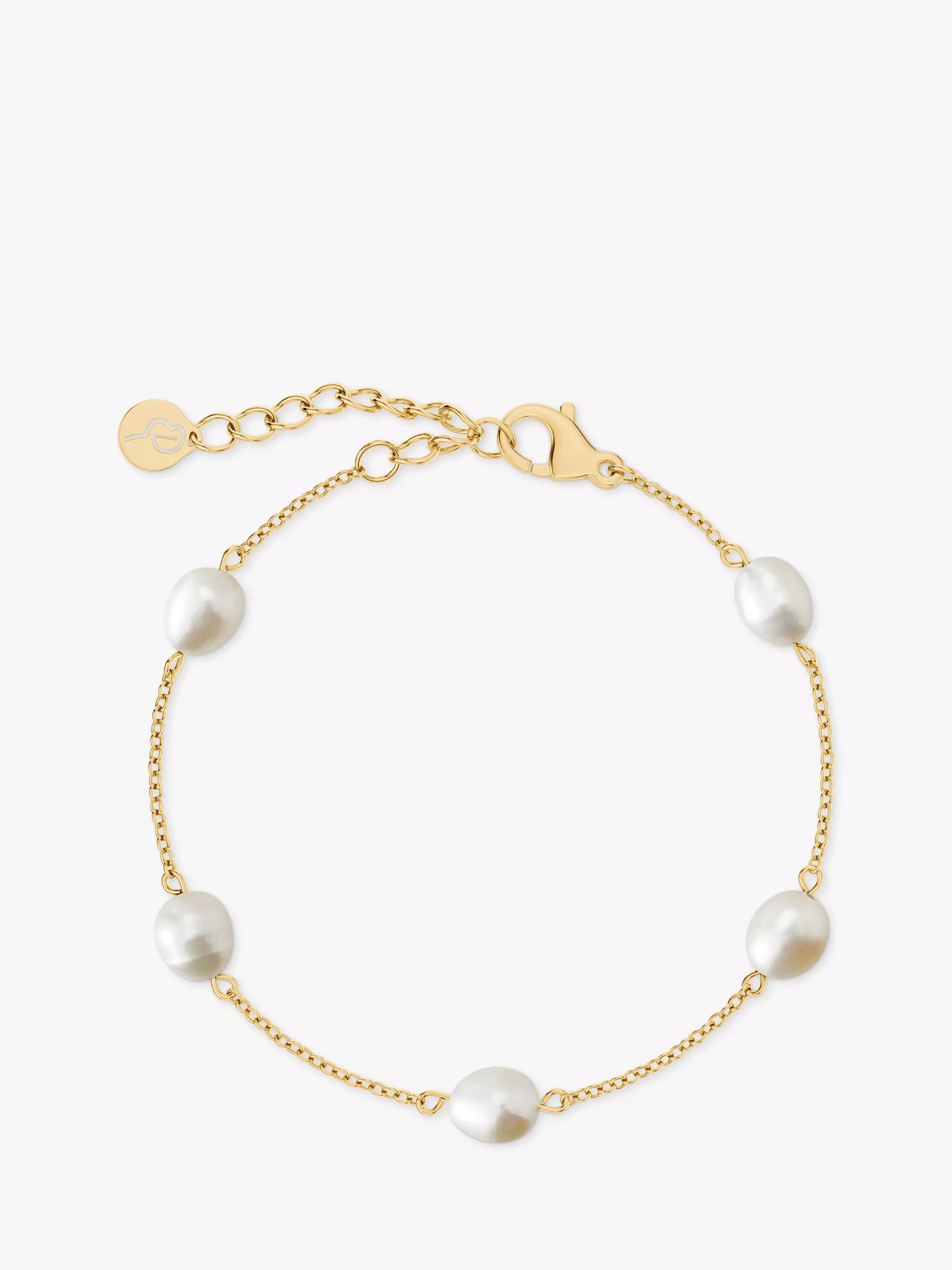 Perla Bracelet, Gold | John Lewis (UK)